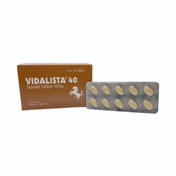 Vidalista 40mg - Tadalafil