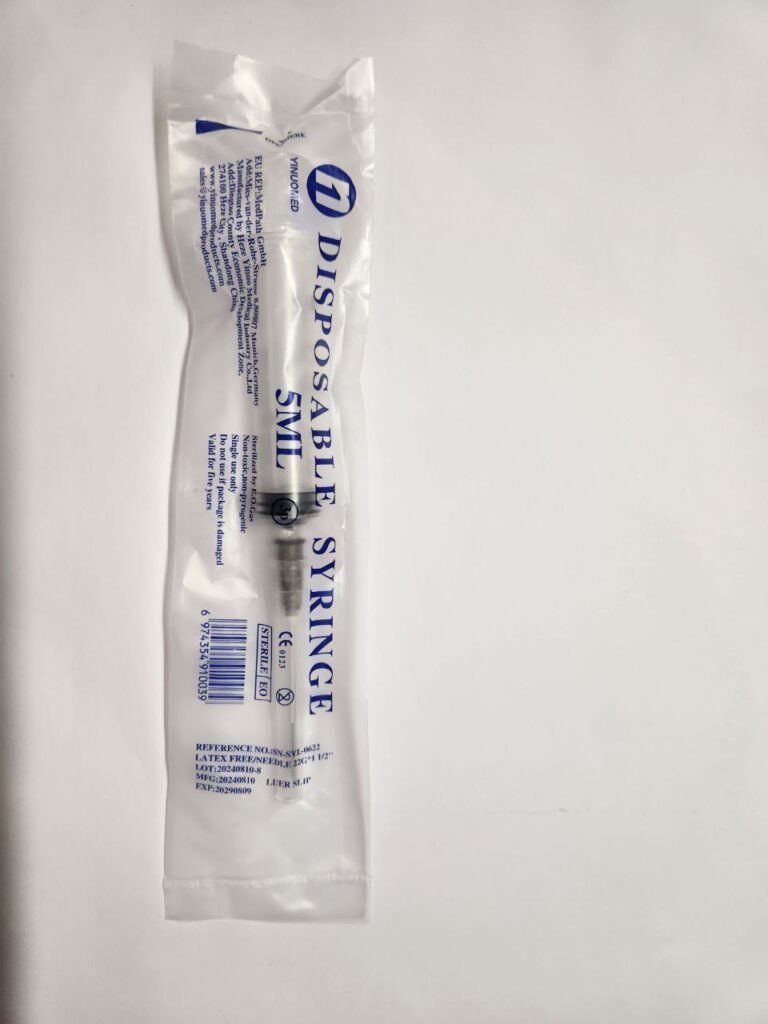 5 ml syringe