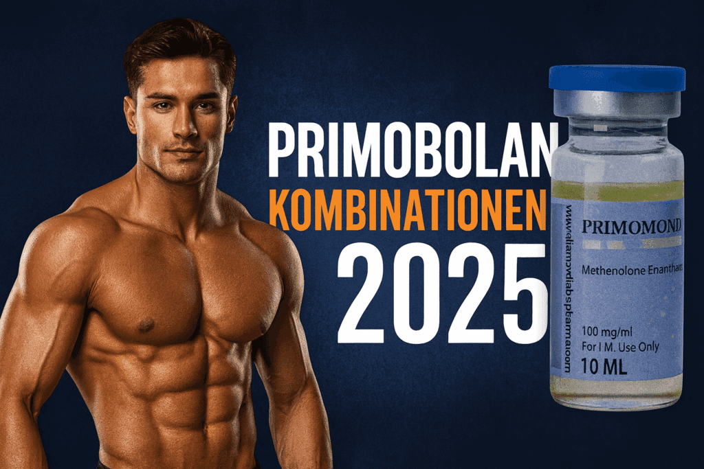 Primobolan Kombinationen 2025 – Sauberer Muskelaufbau ohne Wasser | Diamond Labs