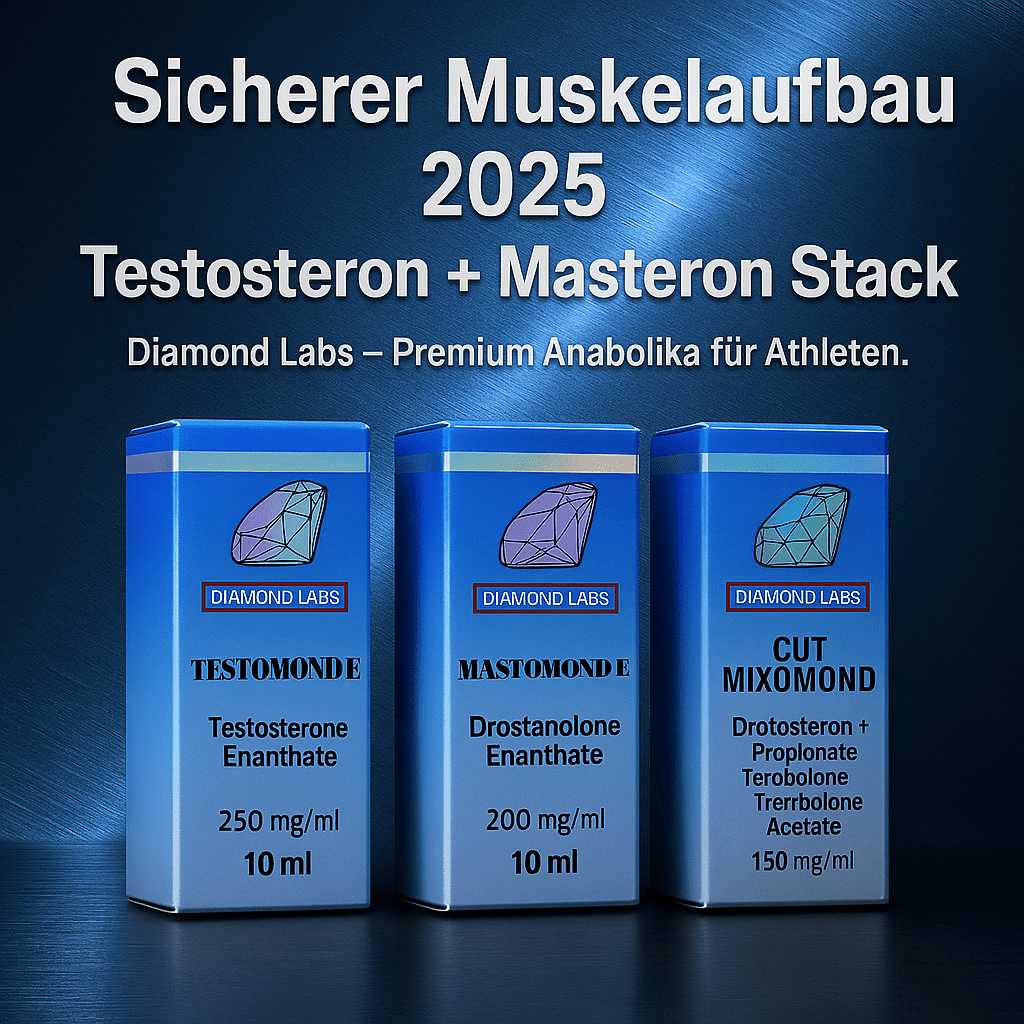 Testomond E und Mastomond E Diamond Labs – Testosteron + Masteron Stack für sicheren Muskelaufbau 2025