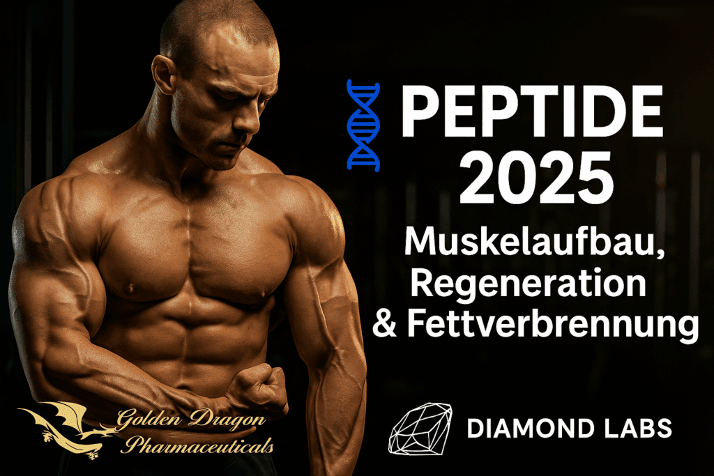 Bodybuilder mit Peptiden 2025 – Muskelaufbau, Regeneration und Fettverbrennung